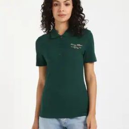tommy hilfiger Women Slim Fit Polo T-Shirt-picture-25