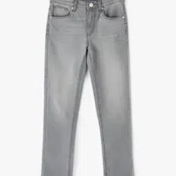 yb dnmx Boys Lightly Washed Slim Fit Jeans-picture-34