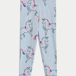 Girls Graphic Print Leggings-picture-16