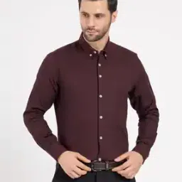 red tape Men Loose Fit Shirt with Curved Hem-picture-33