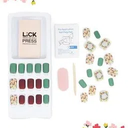 lick Women Set of 30 Reusable Artificial Press On Nails-picture-21