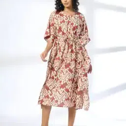 rio Women Geometric Print Cotton Kaftan-picture-10