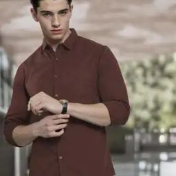 Men Regular Fit Spread Collar Shirt-image-49