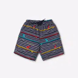 Striped Short with Drawstring waist-picture-40