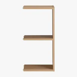 muji Stacking Shelf Additional 2 Oak Shelves image 1