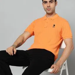 u.s. polo assn. Men Logo Print Slim Fit Polo T-Shirt-picture-42