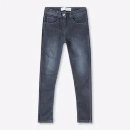 Mid-Wash Slim Fit Jeans-image-15