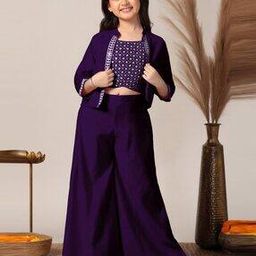 fashion dream Girls Embroidery Kurta Suit Set-picture-31