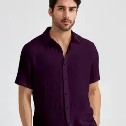 neonomad Men Regular Fit Spread-Collar Shirt-picture-13
