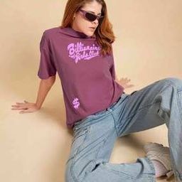 bewakoof Women Graphic Oversized Fit T-Shirt-picture-49