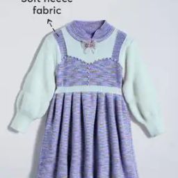 hopscotch Girls Abstract Fit and Flare Dress-picture-47