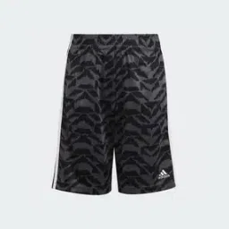 Printed Shorts with Placement Logo print-image-10