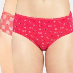SW02 High Coverage Super Combed Cotton Elastane Stretch Mid-Waist Hipster with Stay Fresh Treatment-20