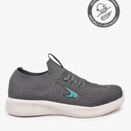 Textured Lace-Up Sports Shoes-image-6
