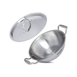 bergner Stainless Steel Deep Kadai with Stainless Steel Lid-picture-14