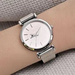 crestello Women Analogue Wrist Watch with Mesh Straps-CR-CK358-PNK-CH1-year warranty against manufacturing defects-picture-27