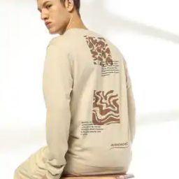 Men Graphic Print Regular Fit Sweatshirt-image-9