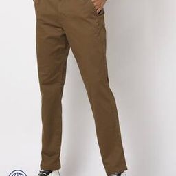 Straight Fit Chino Trousers-image-88