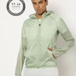 Hooded Running Jacket with Raglan Sleeves-image-46