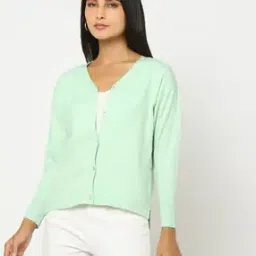 Button-Down V-Neck Cardigan-17