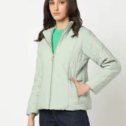 Zip-Front Quilted Jacket-image-24