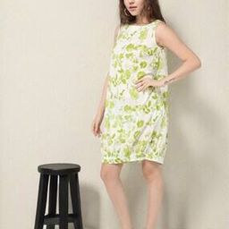 Printed Sleeveless Balloon Fit Dress-picture-14