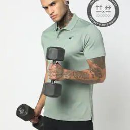 Men Striped Regular Fit Polo T-Shirt-picture-11