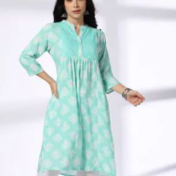 Women Printed Straight Kurta-image-23