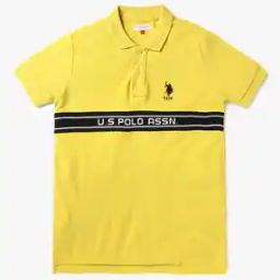 Boys Brand-Knit Regular Fit Polo T-Shirt-image-33