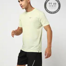 Men Striped Regular Fit Crew-Neck Running T-Shirt-image-95