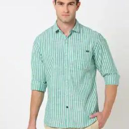Men Striped Slim Fit Shirt-image-70