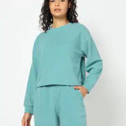 Women Striped Regular Fit Sweatshirt-image-40