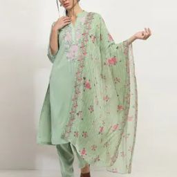 Women Floral Print Dupatta-picture-17