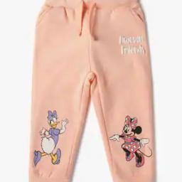 Minnie Mouse Print Joggers-16