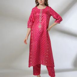 Women Printed A-Line Kurta-image-24