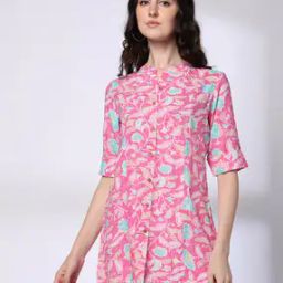 Women Floral Print Tunic-image-84