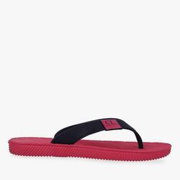 Thong-Strap Slippers with Contrast Straps-image-2
