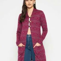 Women Self-design Shrug-19