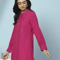 Women Embroidery A-Line Kurta -image-23