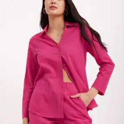 Full-Sleeves Spread-Collar Shirt-image-31