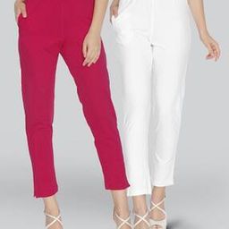 Pack of 2 Leggings with Elasticated Waist-image-75