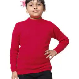 Round-Neck Pullover Sweater-image-107