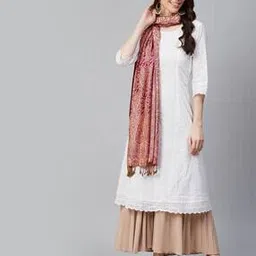 Paisley Print Stole with Tassels-picture-8