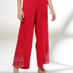 Women Embroidered Palazzos-image-54