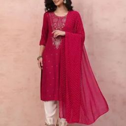 Women Polka-Dot Print Dupatta-12