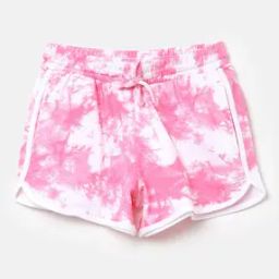Tie & Dye Print Shorts-image-42