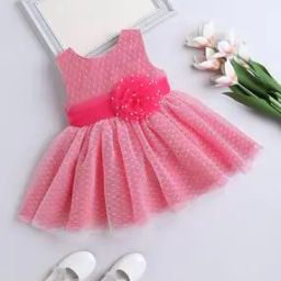 Girls Embellished Fit and Flare Dress-image-79