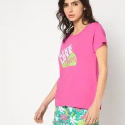 Women Graphic Print Regular Fit T-Shirt-image-101