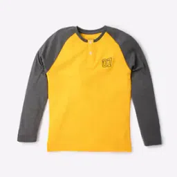 Round-Neck T-Shirt with Raglan Sleeves-image-62