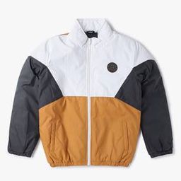 Colourblock Puffer Jacket-image-74